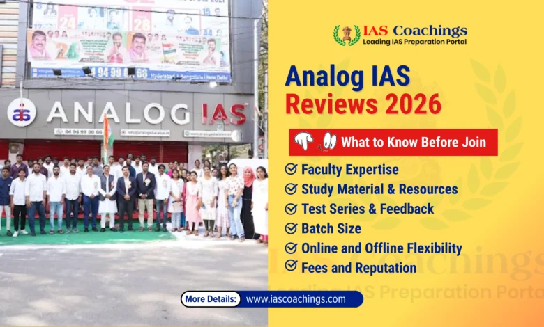Analog IAS Reviews 2026