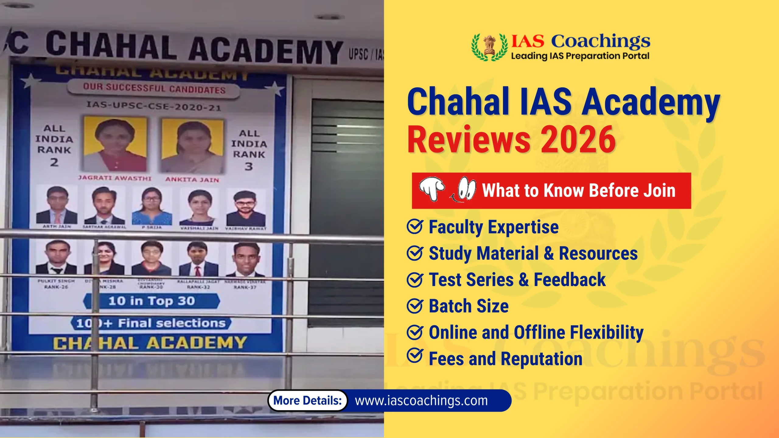 Chahal IAS Academy Review 2026