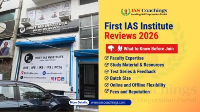 First IAS Institute Reviews 2026