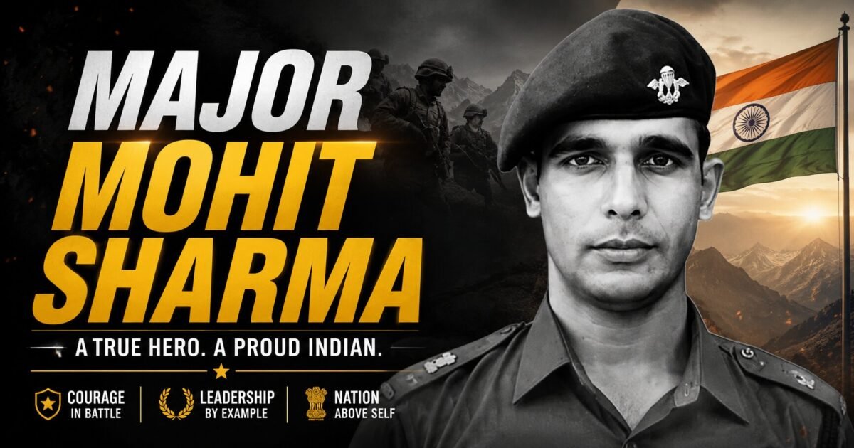 Major Mohit Sharma – Biography, Param Vir Chakra & Heroic Story